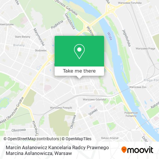 Marcin Asłanowicz Kancelaria Radcy Prawnego Marcina Asłanowicza map