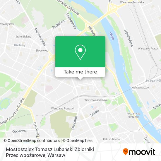 Mostostalex Tomasz Lubański Zbiorniki Przeciwpożarowe map