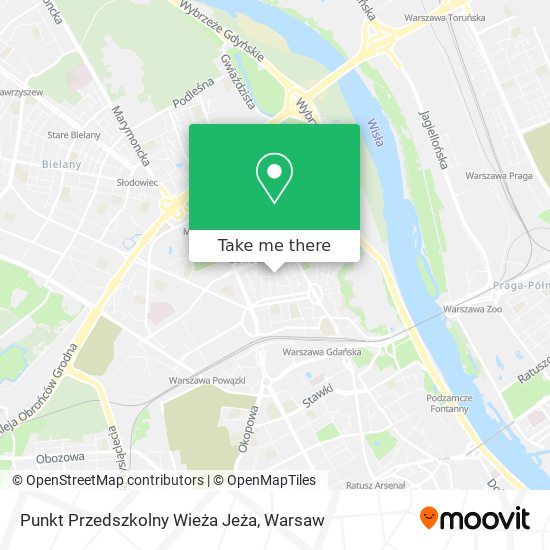 Punkt Przedszkolny Wieża Jeża map