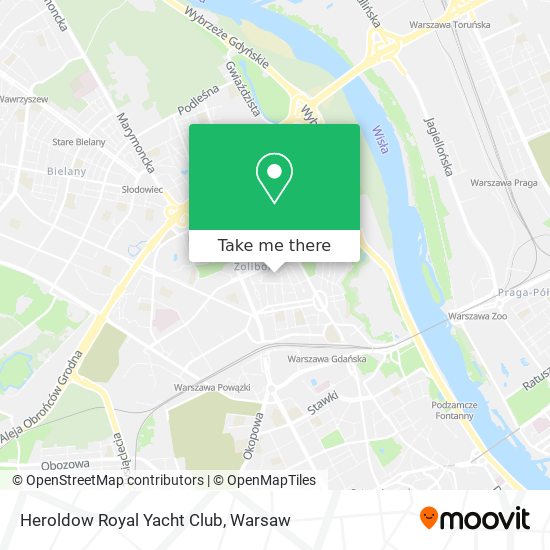 Heroldow Royal Yacht Club map