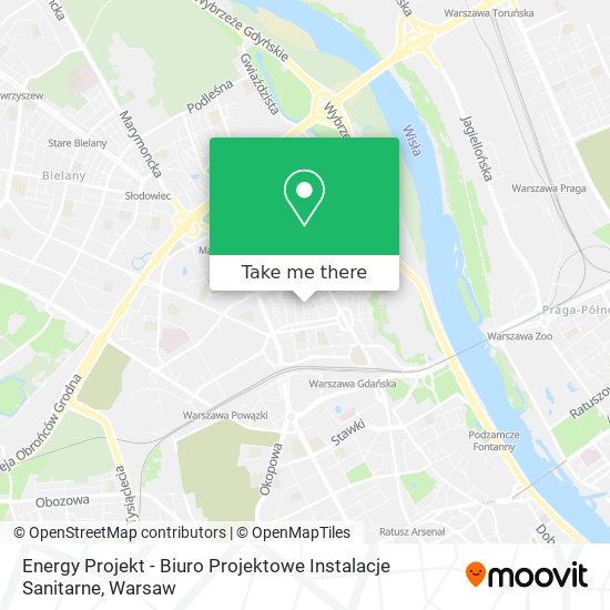 Energy Projekt - Biuro Projektowe Instalacje Sanitarne map