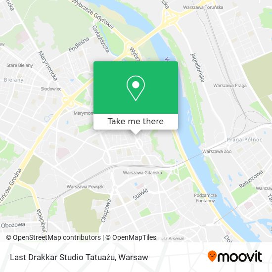 Last Drakkar Studio Tatuażu map