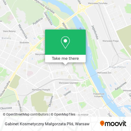 Gabinet Kosmetyczny Małgorzata Pliś map