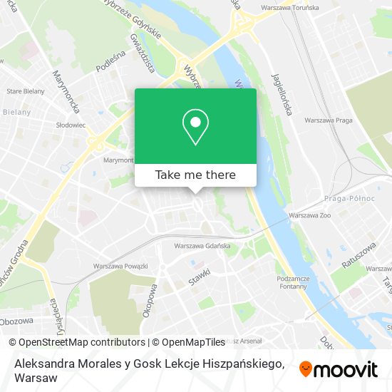 Aleksandra Morales y Gosk Lekcje Hiszpańskiego map