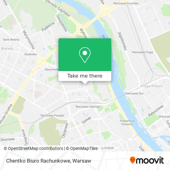 Chentko Biuro Rachunkowe map