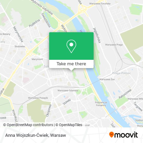 Anna Wojszkun-Ćwiek map