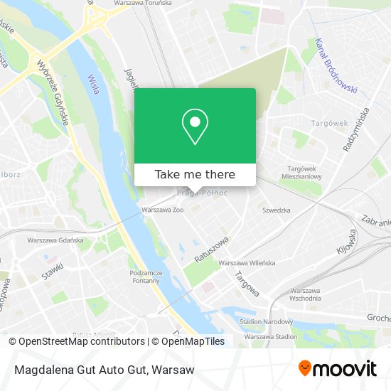 Magdalena Gut Auto Gut map