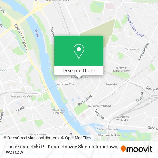 Taniekosmetyki.Pl. Kosmetyczny Sklep Internetowy map