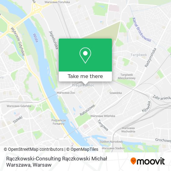 Rączkowski-Consulting Rączkowski Michał Warszawa map