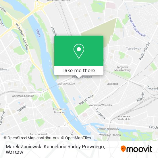 Marek Zaniewski Kancelaria Radcy Prawnego map