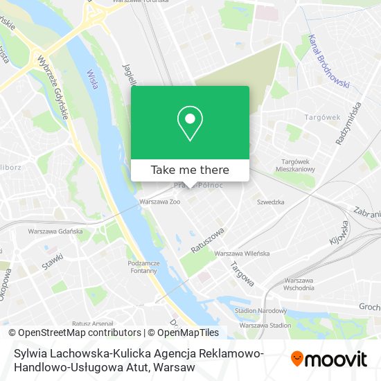 Sylwia Lachowska-Kulicka Agencja Reklamowo-Handlowo-Usługowa Atut map