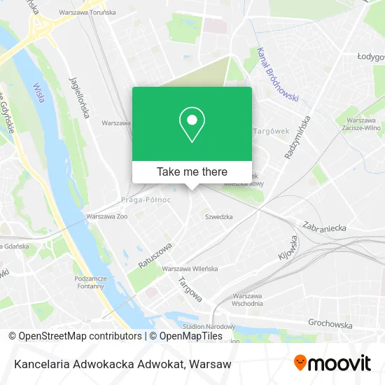 Kancelaria Adwokacka Adwokat map