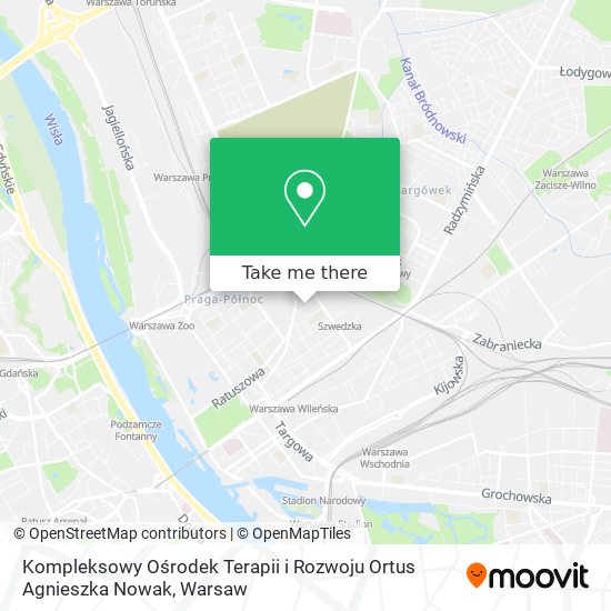 Kompleksowy Ośrodek Terapii i Rozwoju Ortus Agnieszka Nowak map