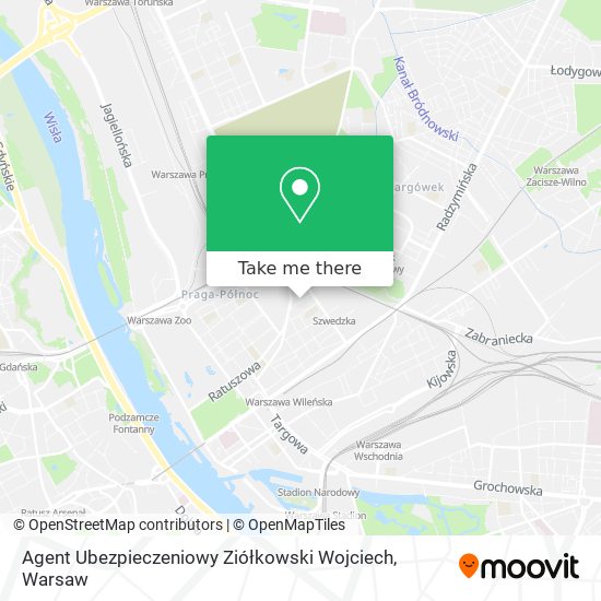 Agent Ubezpieczeniowy Ziółkowski Wojciech map