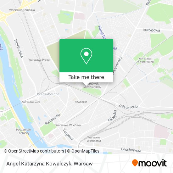 Angel Katarzyna Kowalczyk map