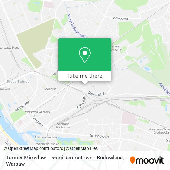 Termer Mirosław. Usługi Remontowo - Budowlane map