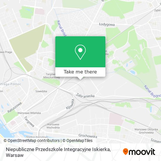 Niepubliczne Przedszkole Integracyjne Iskierka map