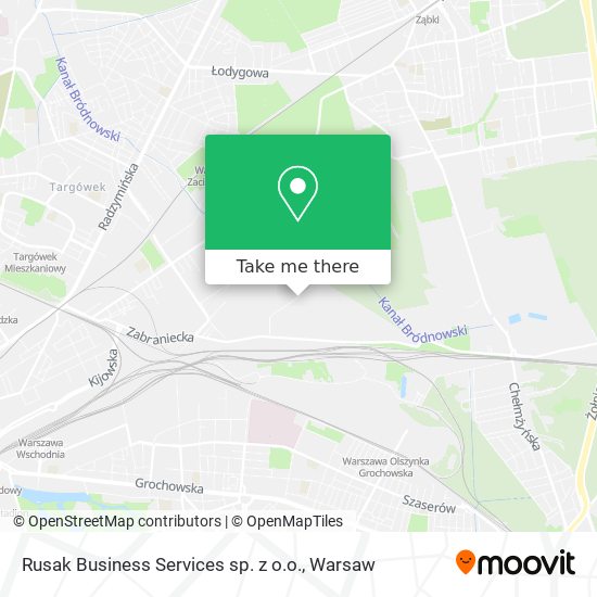 Rusak Business Services sp. z o.o. map