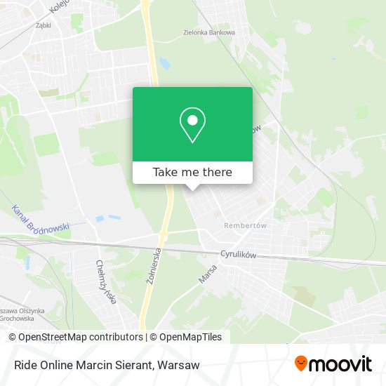 Ride Online Marcin Sierant map