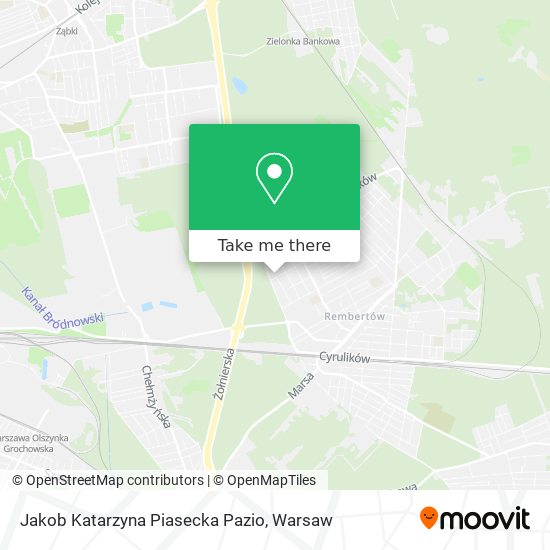 Jakob Katarzyna Piasecka Pazio map