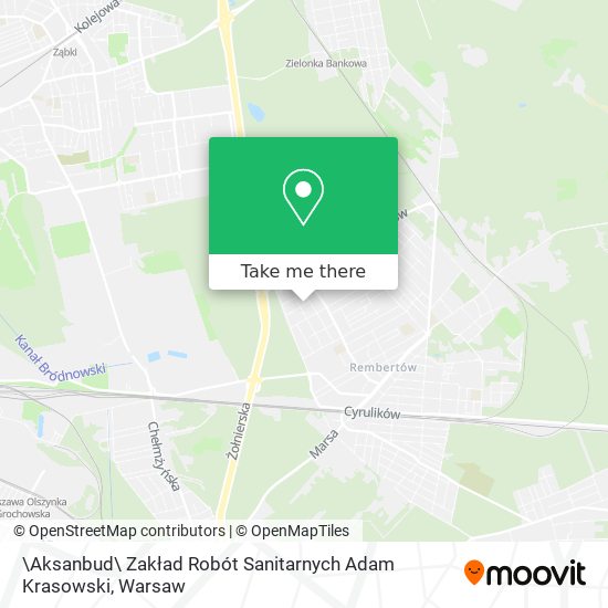 \Aksanbud\ Zakład Robót Sanitarnych Adam Krasowski map