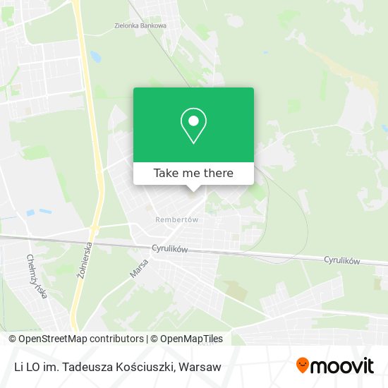 Li LO im. Tadeusza Kościuszki map