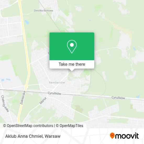 Aklub Anna Chmiel map