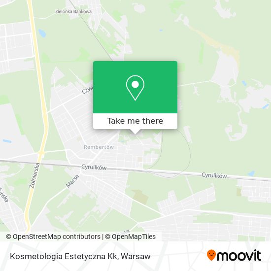 Kosmetologia Estetyczna Kk map