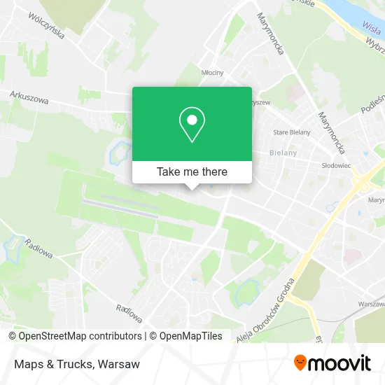 Maps & Trucks map