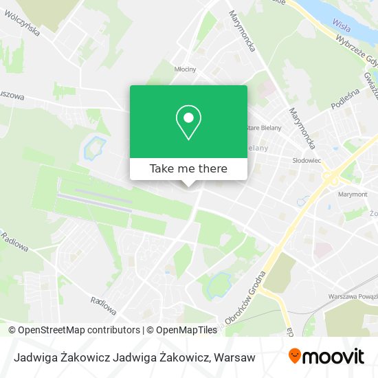 Jadwiga Żakowicz Jadwiga Żakowicz map