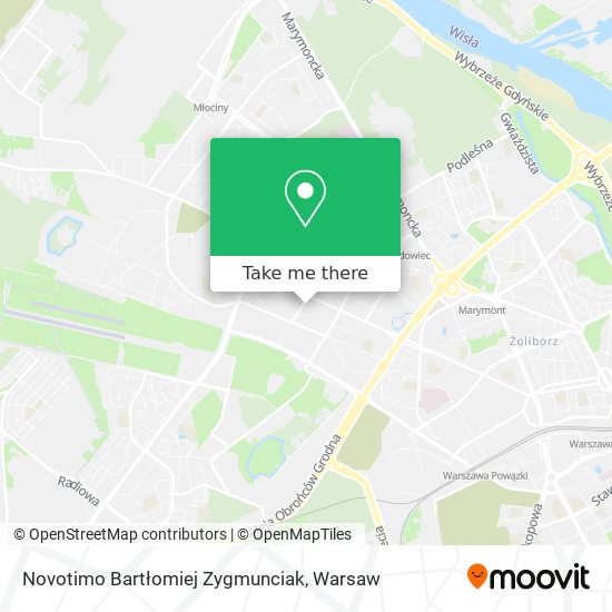 Novotimo Bartłomiej Zygmunciak map