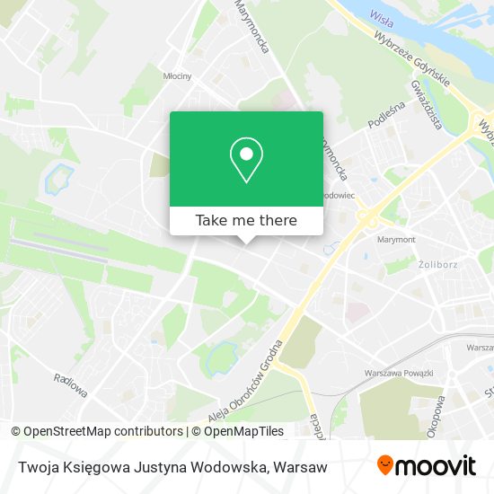 Twoja Księgowa Justyna Wodowska map