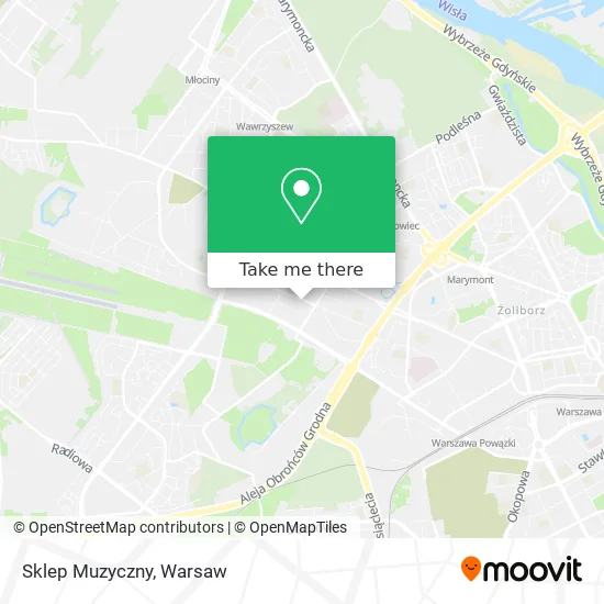 Карта Sklep Muzyczny