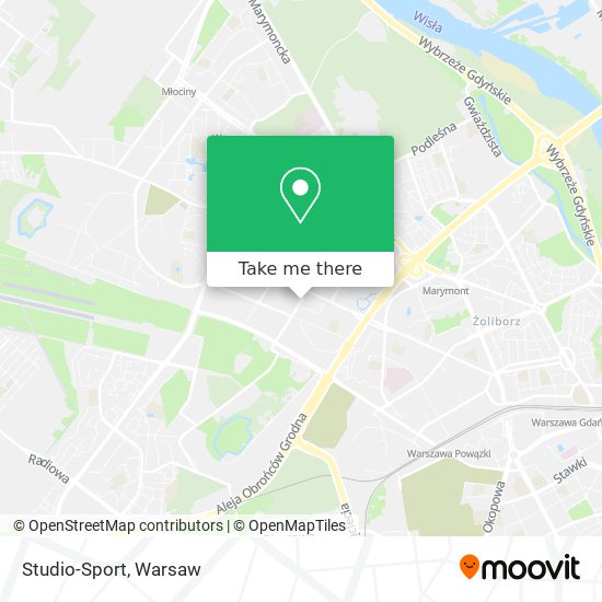 Studio-Sport map