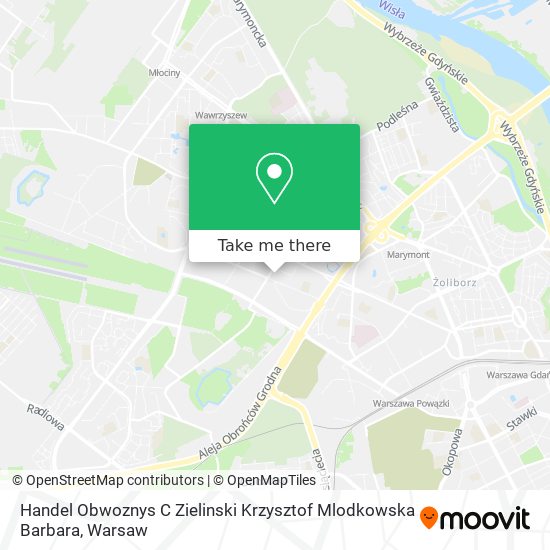 Handel Obwoznys C Zielinski Krzysztof Mlodkowska Barbara map