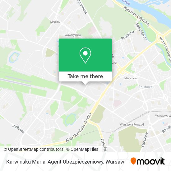 Karwinska Maria, Agent Ubezpieczeniowy map