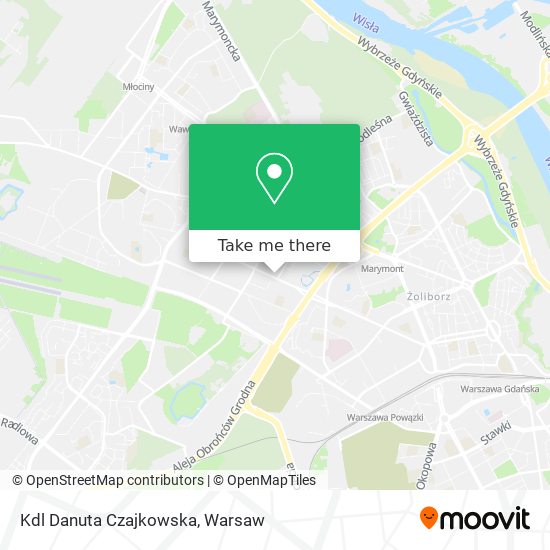 Kdl Danuta Czajkowska map