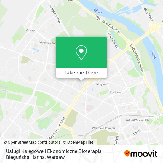 Usługi Księgowe i Ekonomiczne Bioterapia Bieguńska Hanna map