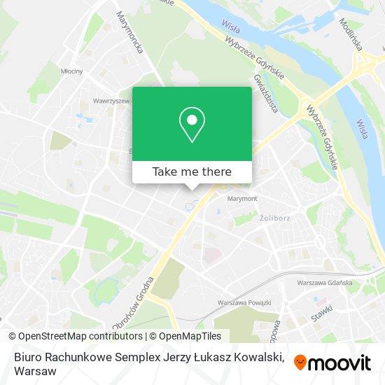 Biuro Rachunkowe Semplex Jerzy Łukasz Kowalski map