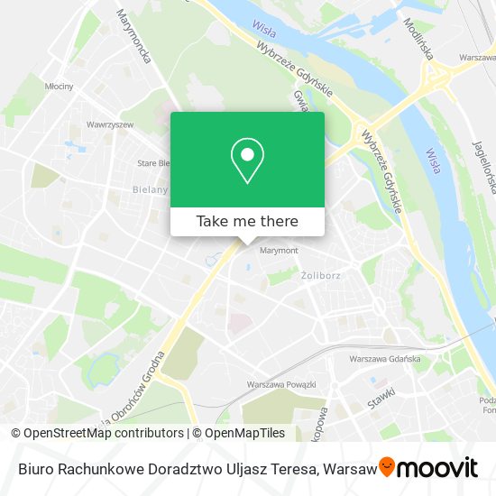 Biuro Rachunkowe Doradztwo Uljasz Teresa map