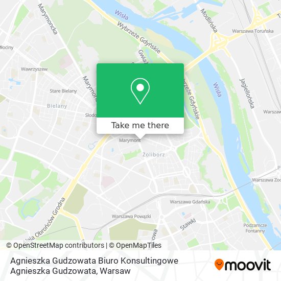 Agnieszka Gudzowata Biuro Konsultingowe Agnieszka Gudzowata map