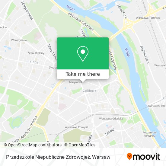 Przedszkole Niepubliczne Zdrowojeż map