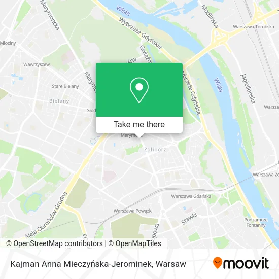 Kajman Anna Mieczyńska-Jerominek map