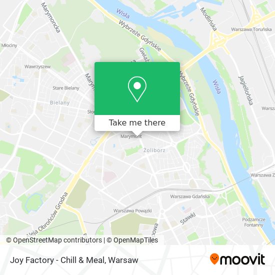 Joy Factory - Chill & Meal map