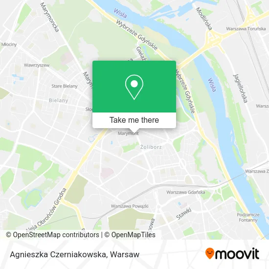 Agnieszka Czerniakowska map
