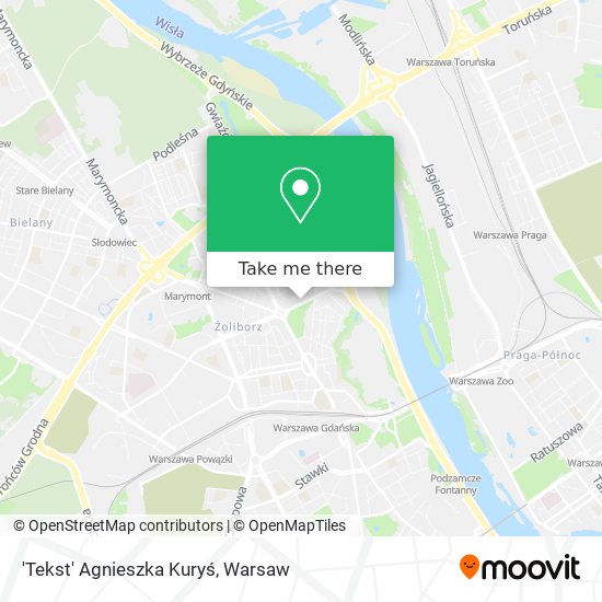 'Tekst' Agnieszka Kuryś map