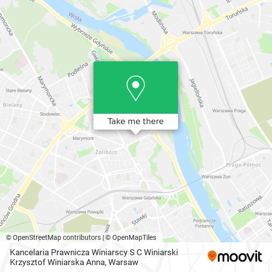 Kancelaria Prawnicza Winiarscy S C Winiarski Krzysztof Winiarska Anna map