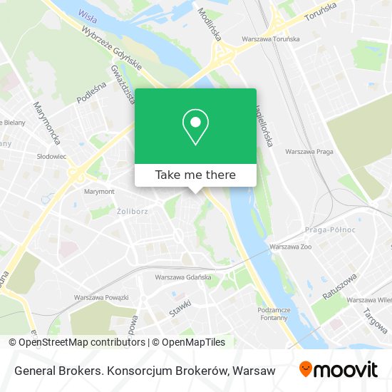 General Brokers. Konsorcjum Brokerów map