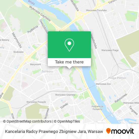 Kancelaria Radcy Prawnego Zbigniew Jara map