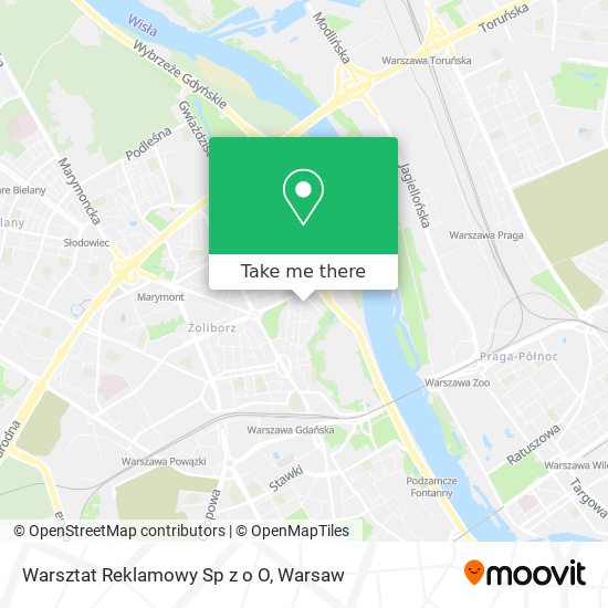 Warsztat Reklamowy Sp z o O map